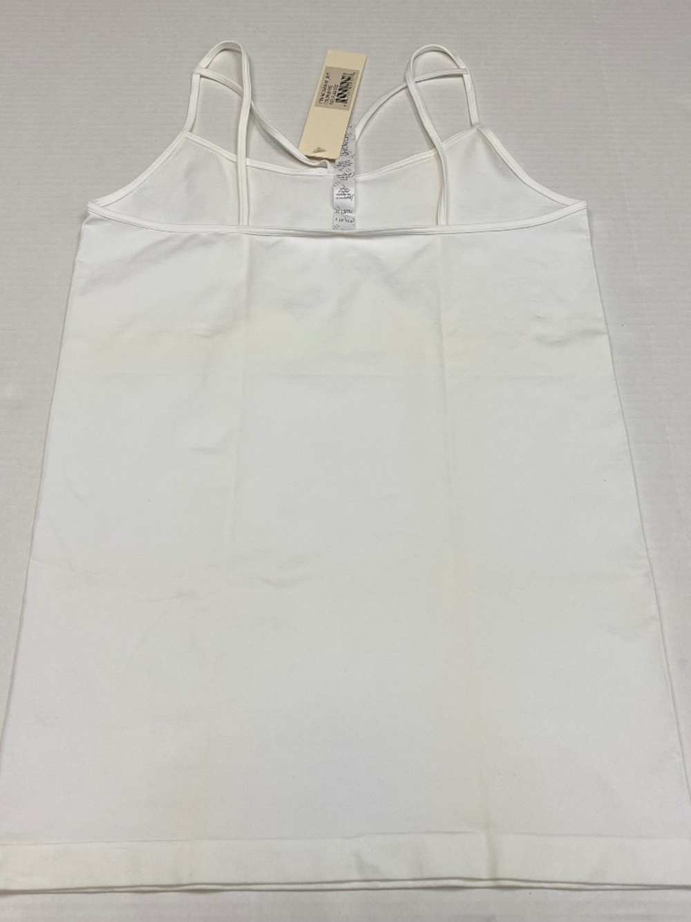 Yelete Cami Tank Harness Spaghetti Straps Seamless Plus One Size (US 12-18) NWT